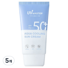 토니모리 유브이 마스터 아쿠아 쿨링 선크림 SPF50+ PA++++, 5개, 50ml