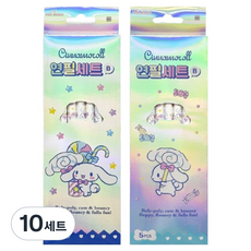 산리오 5본 연필세트 시나모롤 세트, 랜덤발송, 10세트