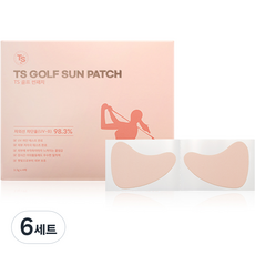 TS 골프 썬패치 양쪽 4p + 골프 샴푸 6g x 4p 세트, 6세트