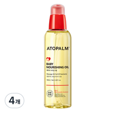 아토팜 베이비 너리싱 오일, 100ml, 4개