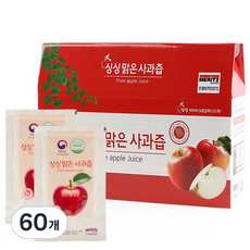 싱싱 맑은 사과즙, 100ml