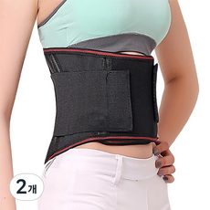 바디텐 허리 보호대, 2개, 혼합색상