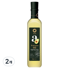 청정원 아보카도 오일, 2개, 410ml