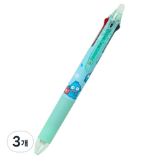 산리오 지워지는 파일롯트 3색펜 0.38mm, 한교동, 3개