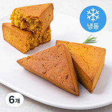 제로베이커리 단호박 스콘 (냉동), 60g, 1개입, 6개