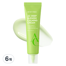 DEWYTREE AC深層鎮靜霜, 60ml, 6條