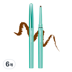 데자뷰 크림 펜슬 아이라이너 0.15g, 퓨어브라운, 6개