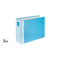 ECO Chungwoon 彩色2孔A4活頁夾 9 x 7cm, 天藍色, 5個