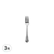 까사무띠 벨라 케이크포크, 실버, 3개