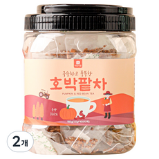 미담식품 호박팥차 삼각티백, 2개, 100개입, 1.5g