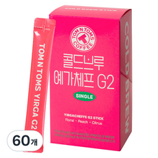 탐앤탐스 콜드브루 예가체프 G2 커피, 60개, 1개