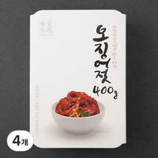 오징어젓, 400g, 4개
