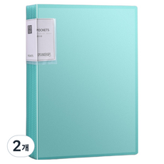 Officecore 半透明活頁文件夾 A4 100頁, 薄荷綠, 2個