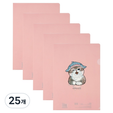 스튜디오에잇 모프샌드 L홀더 클리어파일, 상어, 25개