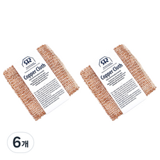 레데커 구리 사각 수세미 14 x 15 cm, 1개입, 6개