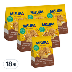 미주라 멀티 그레인 비스켓, 120g, 18개