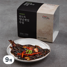 외갓집곳간 밥도둑 깻잎무침, 200g, 9개