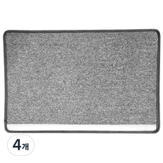 힐링타임 고양이 띵가띵가 스탠딩 스크래쳐 카페트 리필형 NH-2189, 그레이, 4개