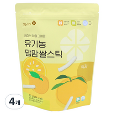 MOMSMI 米餅條, 香櫞, 30g, 4個