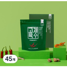 쿡팁 고체육수 멸치해물 칼칼한맛, 4g, 45개