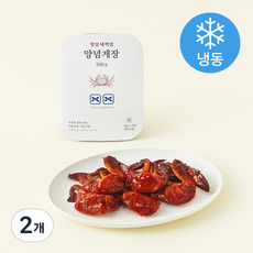 청담새벽집 양념게장 (냉동), 500g, 2개