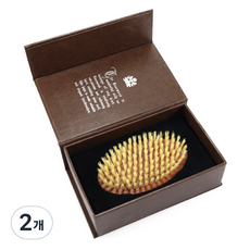 핸드메이드 웨신 스캘프 브러쉬, 2개