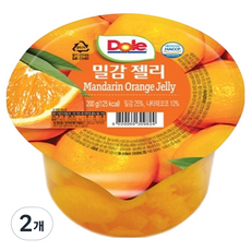 돌 밀감 컵젤리 1개입, 200g, 2개