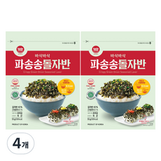바다모아 김자반 파송송 돌자반, 55g, 4개