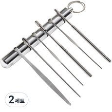 Benuf 便攜式掏耳棒 6件組, 2套