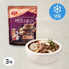 동원 양반 버섯 소불고기 (냉동), 500g, 3개