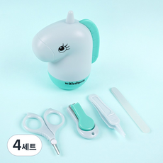 Withshan Baby Unicorn 指甲護理套組 4 件, 4組, 藍色