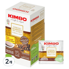 KIMBO 金寶 Barista 膠囊咖啡, 15入, 2個, 7.3g