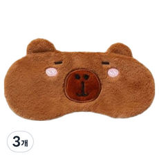 KODACHIEF 감각적인 수면안대 카피발라 바보 18 x 9 cm, 3개