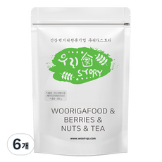 우리가스토리 크리스피 병아리콩, 500g, 6개