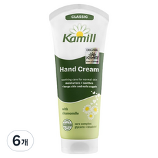 카밀 핸드 앤 네일 크림 클래식 카모마일, 100ml, 6개