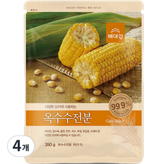 배대감 옥수수전분, 350g, 4개