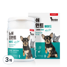 뉴트라라이프 반려동물 노쉬 영양제, 120정, 뼈/관절강화, 3개