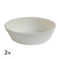 DaynDay 에어프라이어용 종이호일 접시형 대형 23cm, 2개