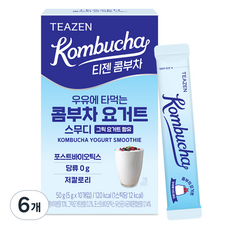 티젠 요거트 스무디 콤부차, 6개, 10개입, 5g