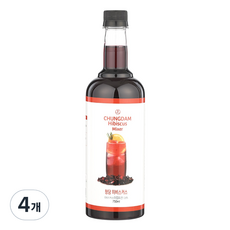 CHUNGDAMLIFE Teedrop木槿原汁, 750ml, 4個