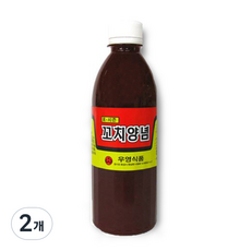 우영식품 꼬치 양념소스 매운맛, 460g, 2개