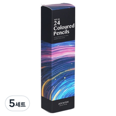 헤이조이 드로잉 고급 색연필 세트, 5세트, 24색