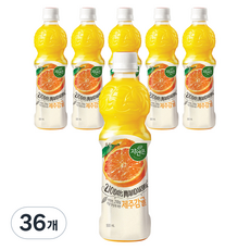 자연은 제주감귤 주스, 500ml, 36개