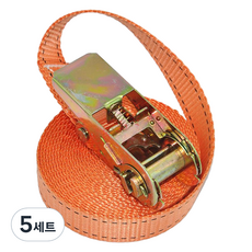 1噸貨物棘輪自動綁帶 + 綁帶組, 5套