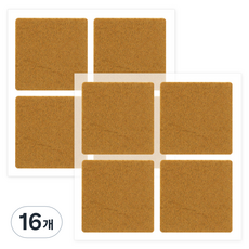 정사각 긁힘방지패드, 16개