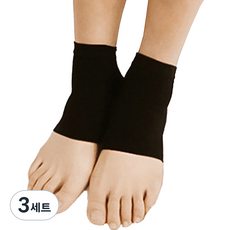 씨티컴퍼니 풋케어 보호 패드 세트 블랙, 3세트