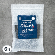 주일 40년 외길 중부시장 김종풍 깊은풍미 자른다시마, 100g, 6개