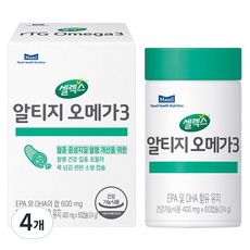 셀렉스 알티지 오메가3 24g, 60정, 4개