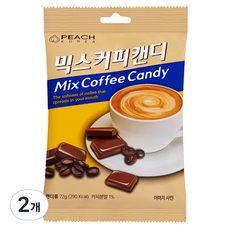 믹스커피캔디, 72g, 2개