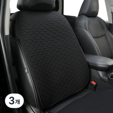 차량용 마 시트커버, 블랙, 3개